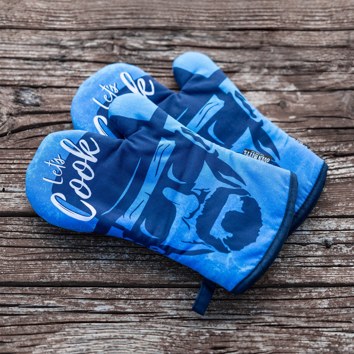 Let's Cook Oven Mitts And Potholder Set breaking bad best quality, funny oven mitt