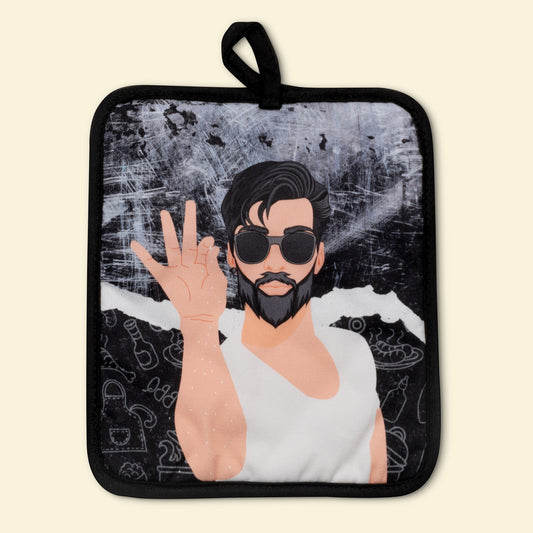 Mr. Good Lookin' Is Cookin' Potholder