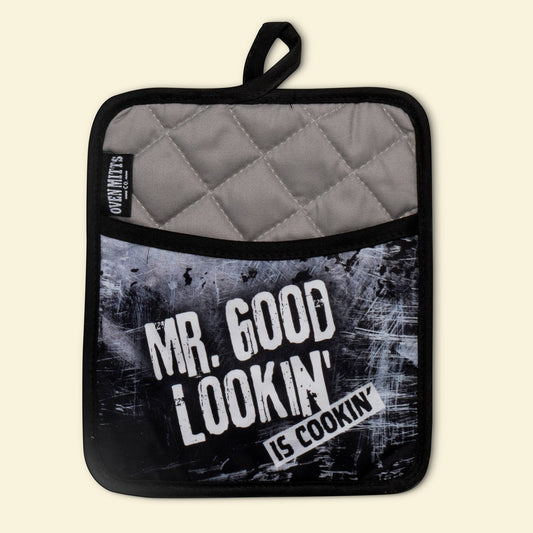 Mr. Good Lookin' Is Cookin' Potholder