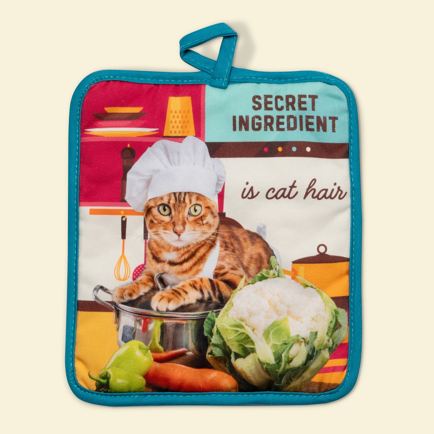 Secret Ingredient Is Cat Hair Potholder